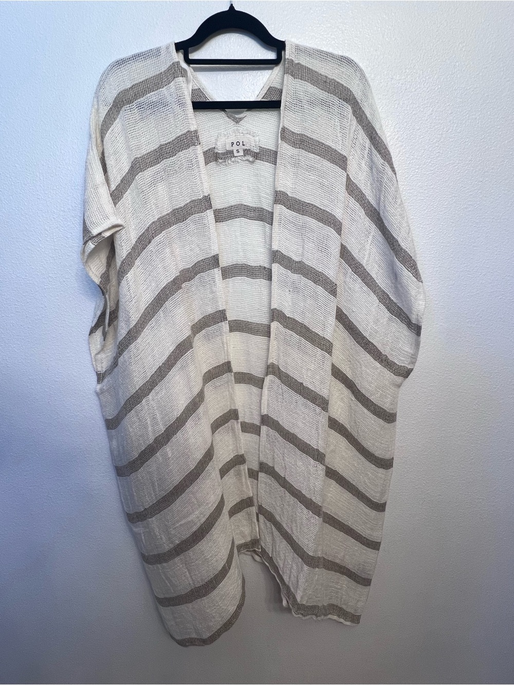 POL Striped Open Cardigan - Picture 4 of 12